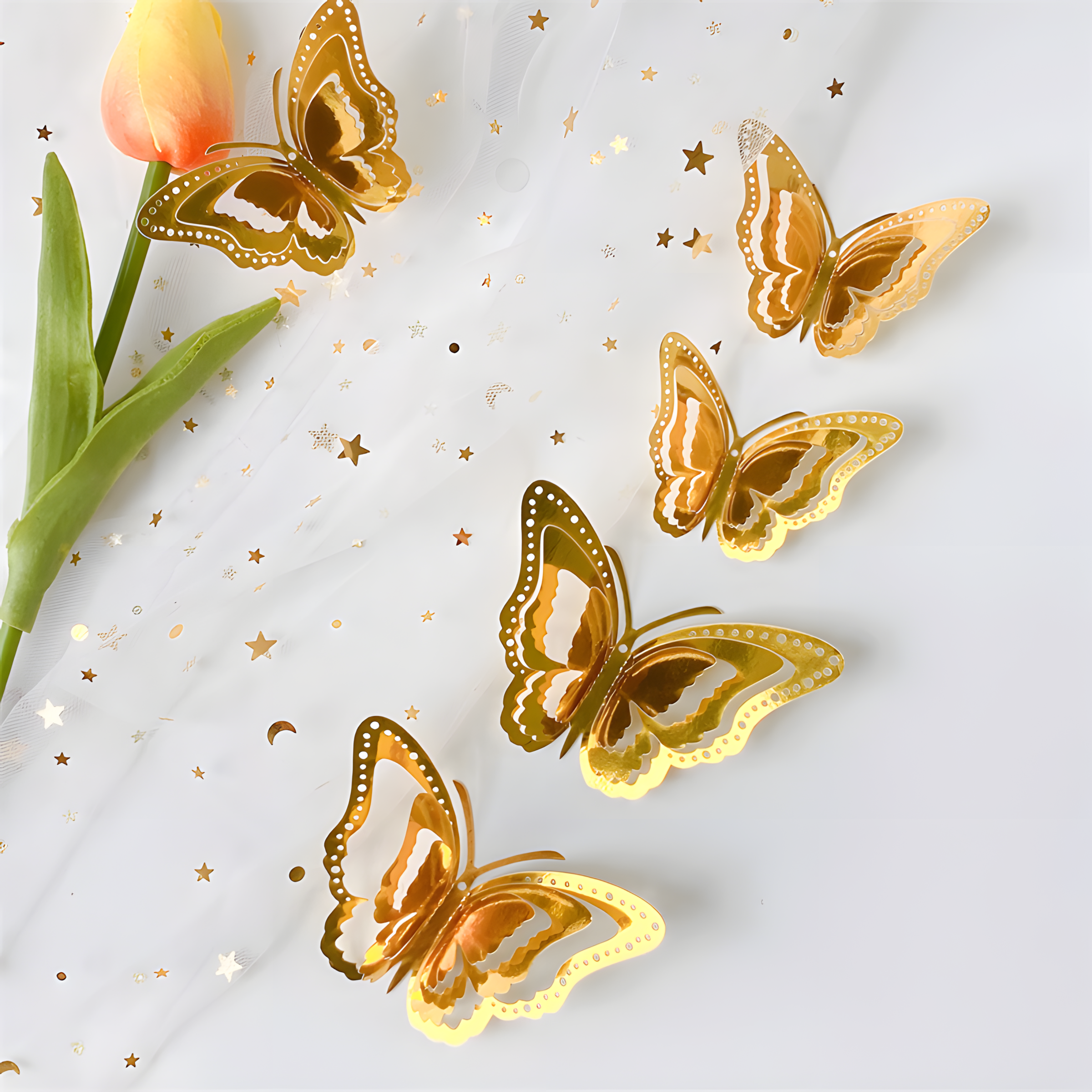 GoldenGlide Butterflies