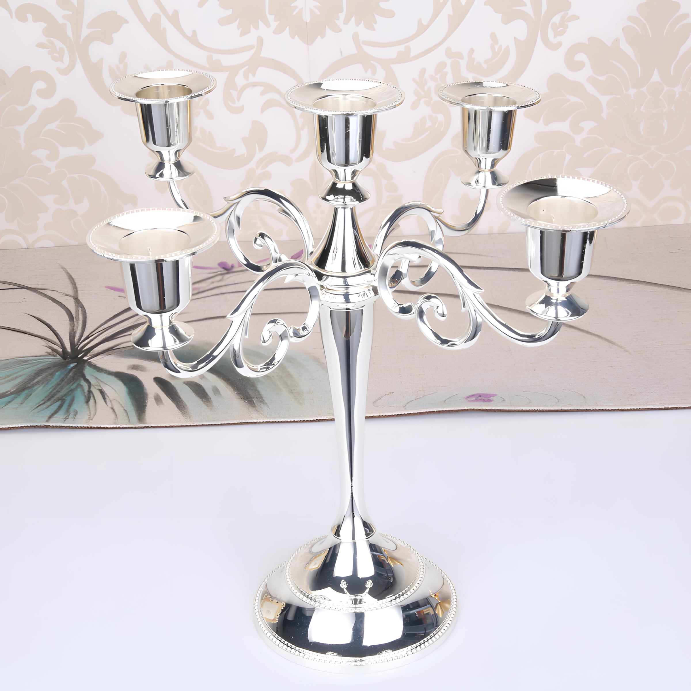 Retro Radiance Candle Stand