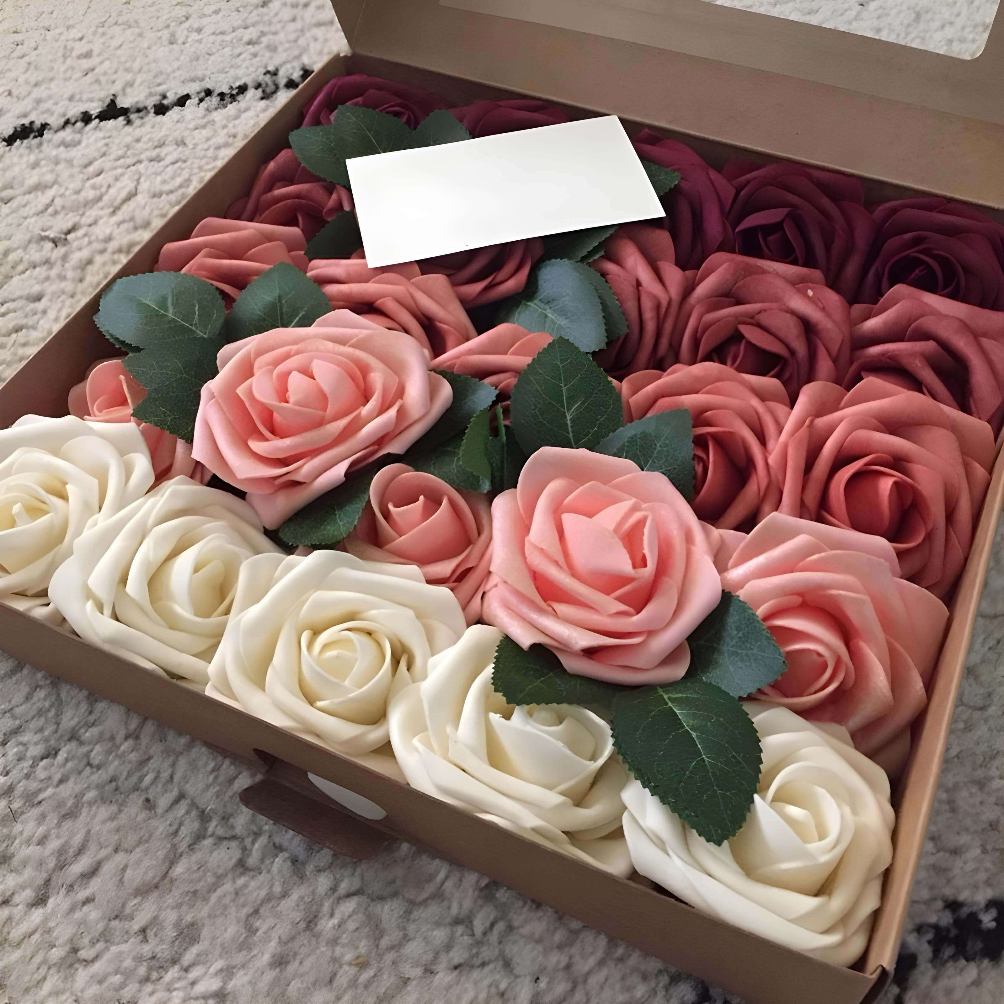 Foam Rose Flowers