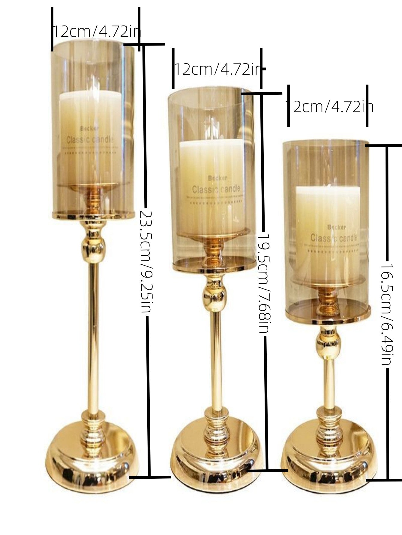 Radiant Glow Pillar Holder