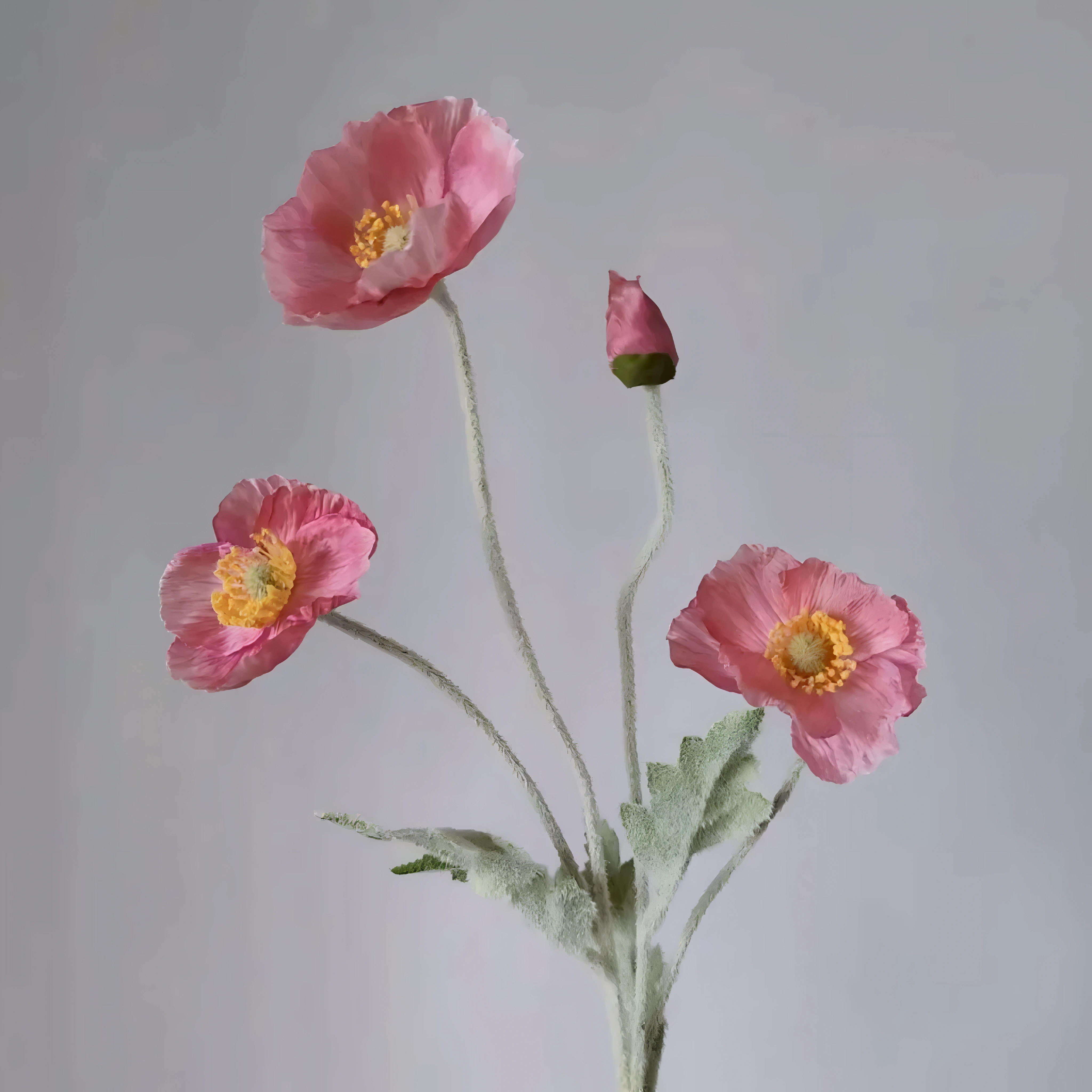 Poppy Silk Flowers