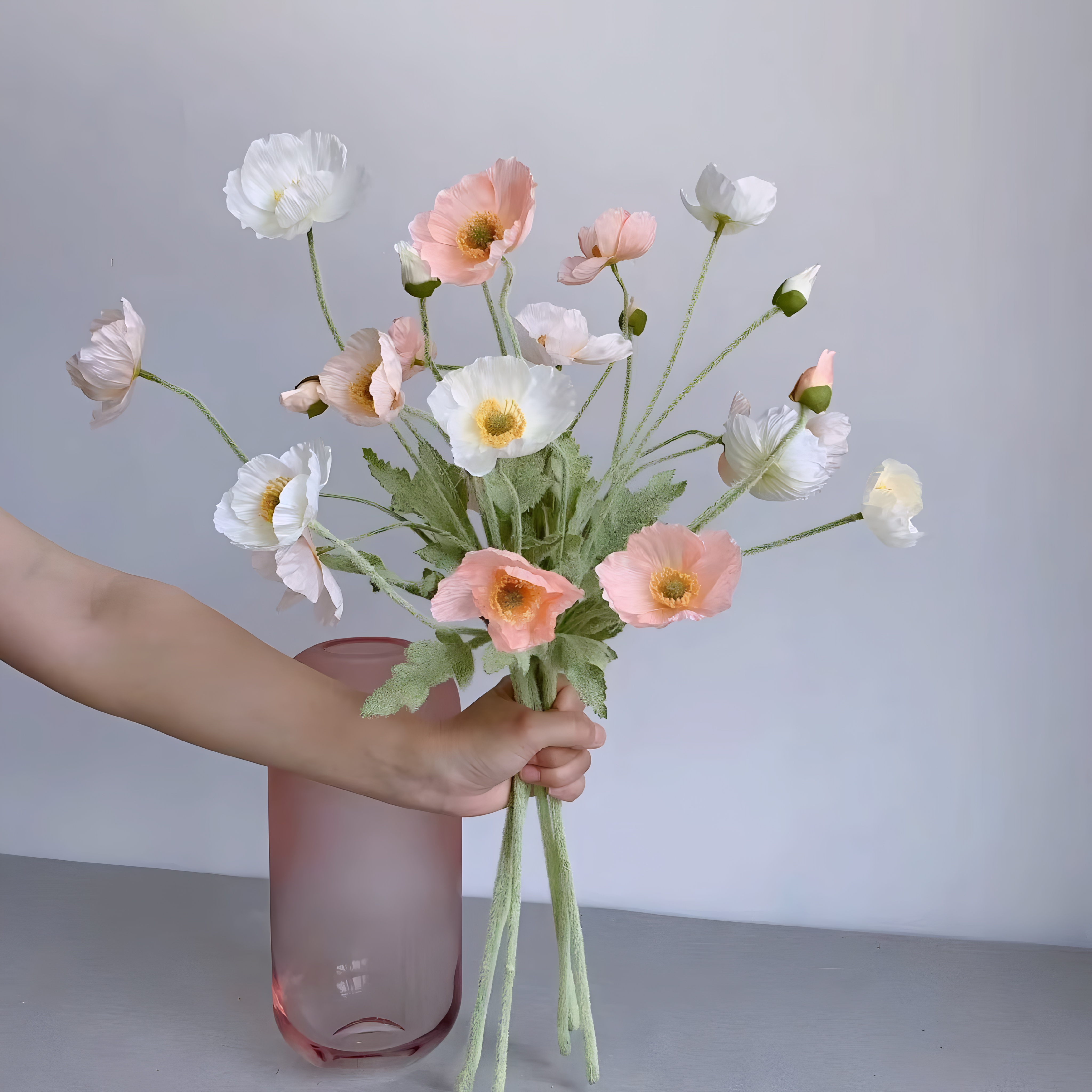 Poppy Silk Flowers
