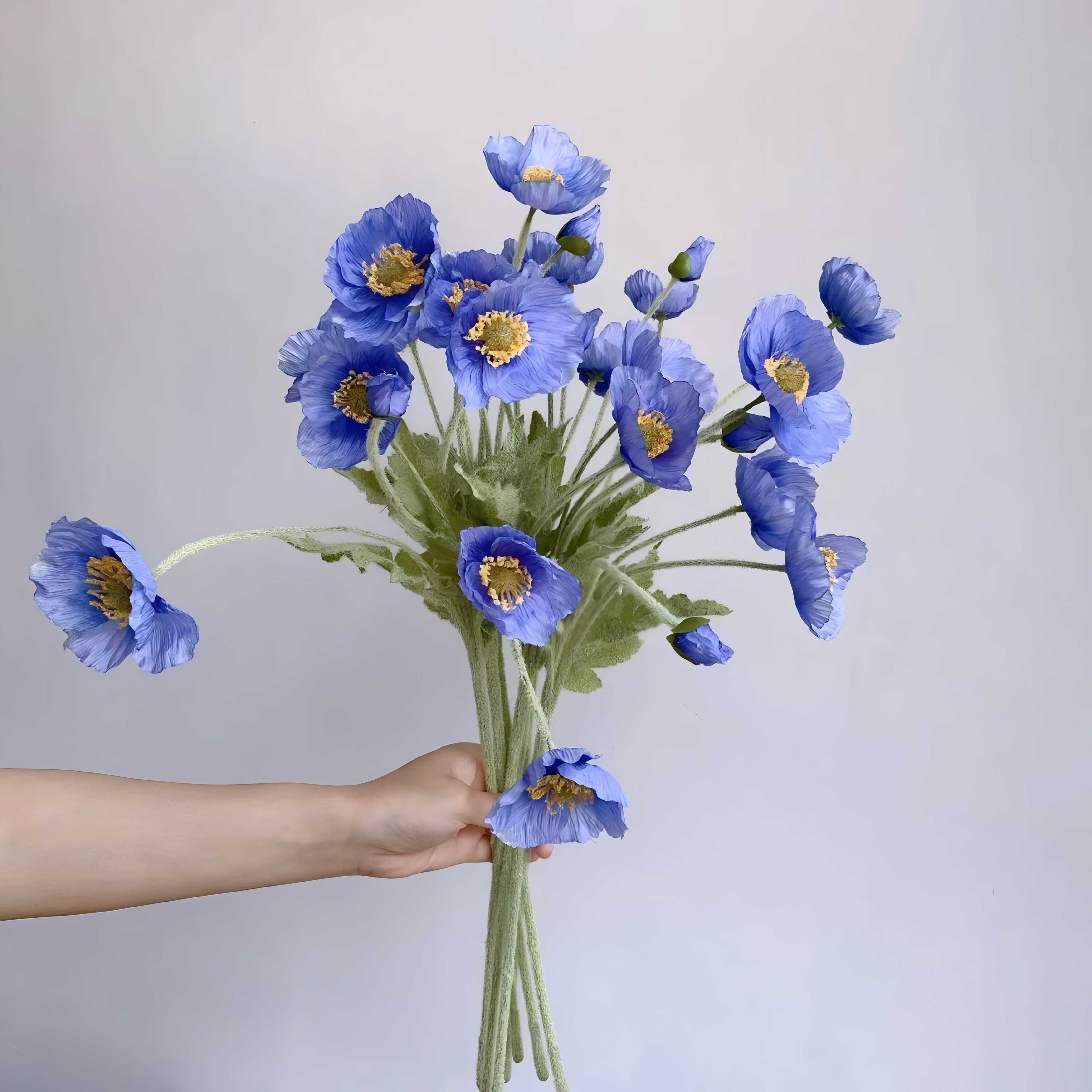 Poppy Silk Flowers