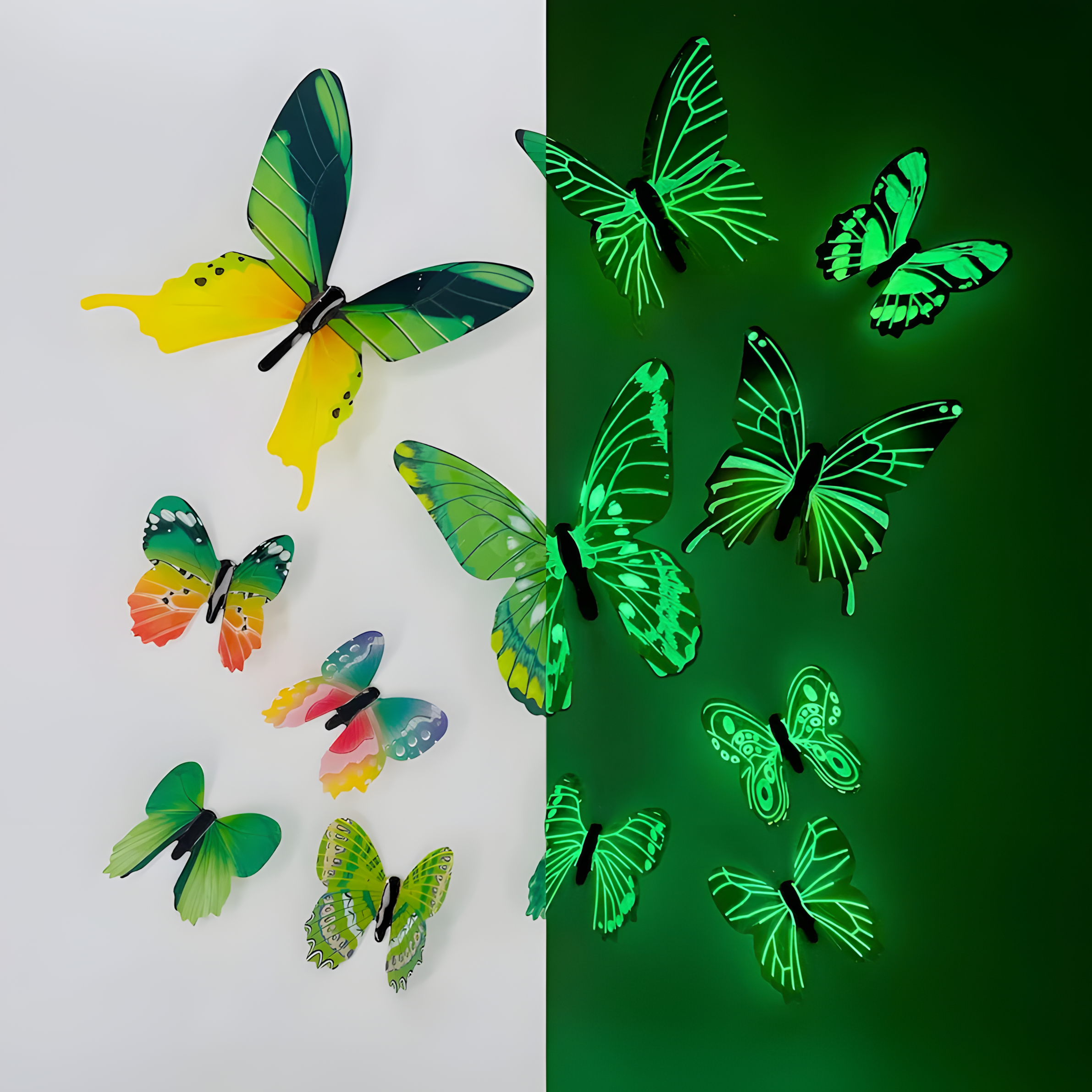 GlowGlide Butterflies