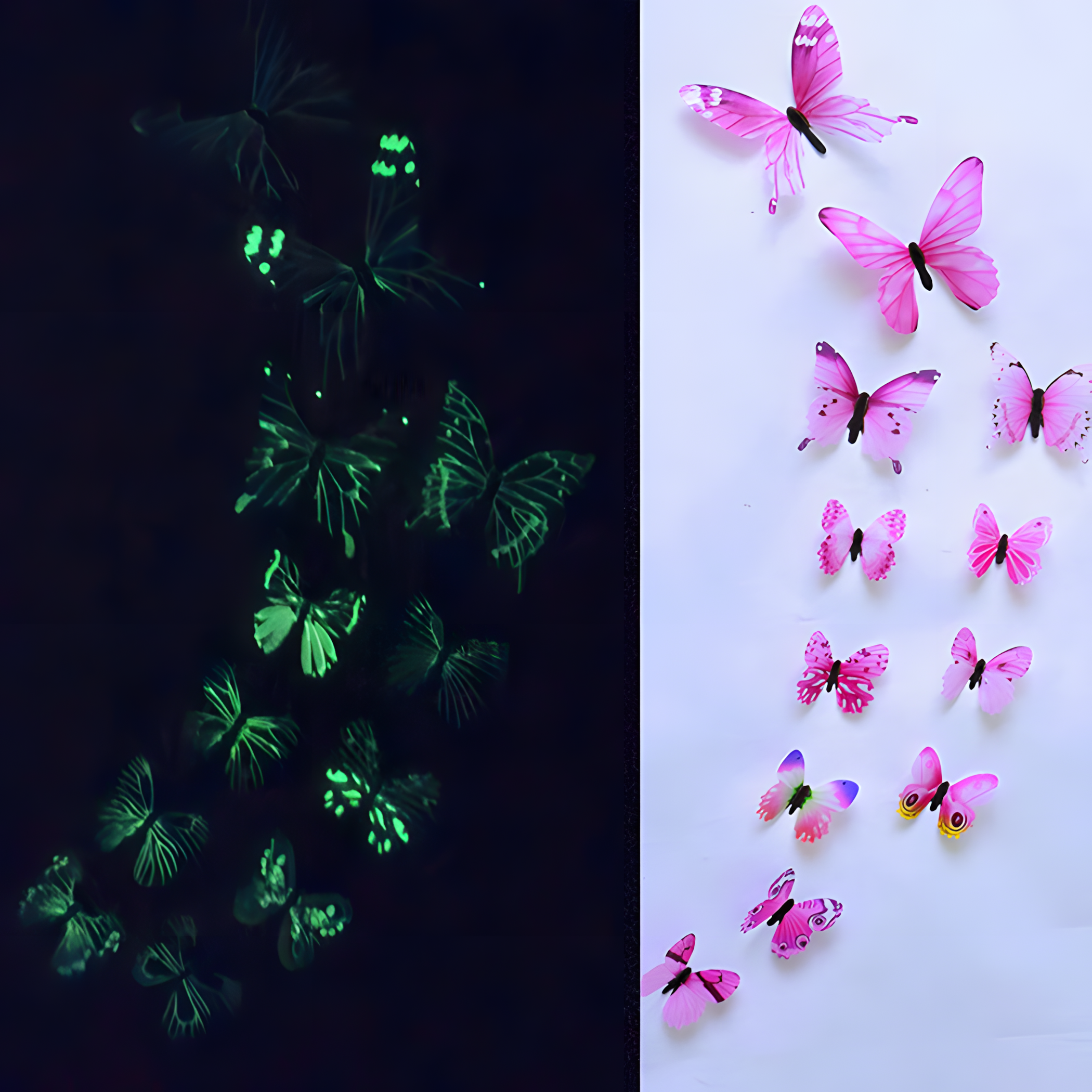 GlowGlide Butterflies