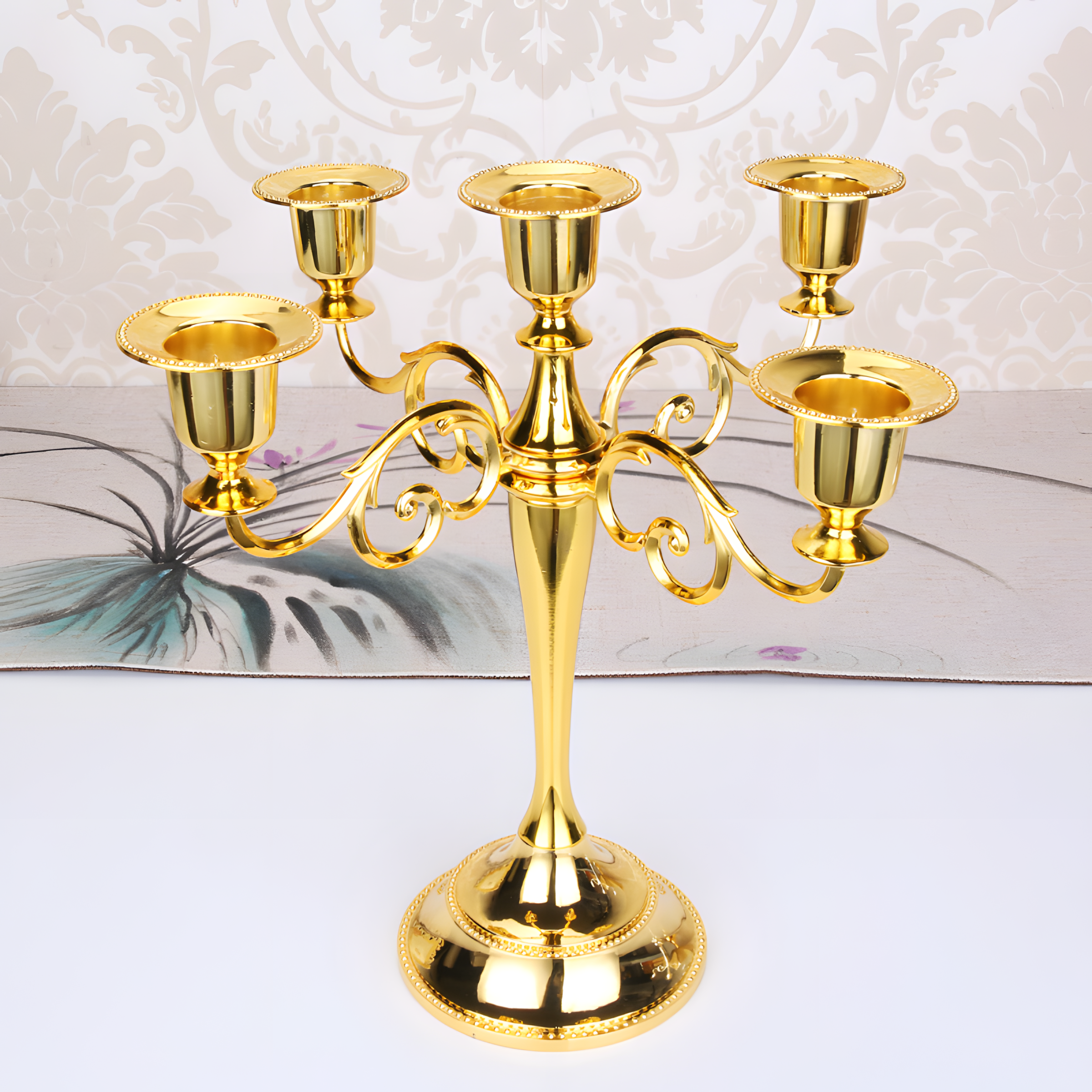 Retro Radiance Candle Stand