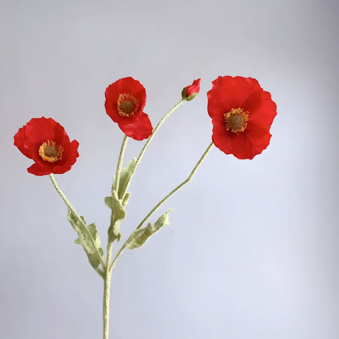 Poppy Silk Flowers