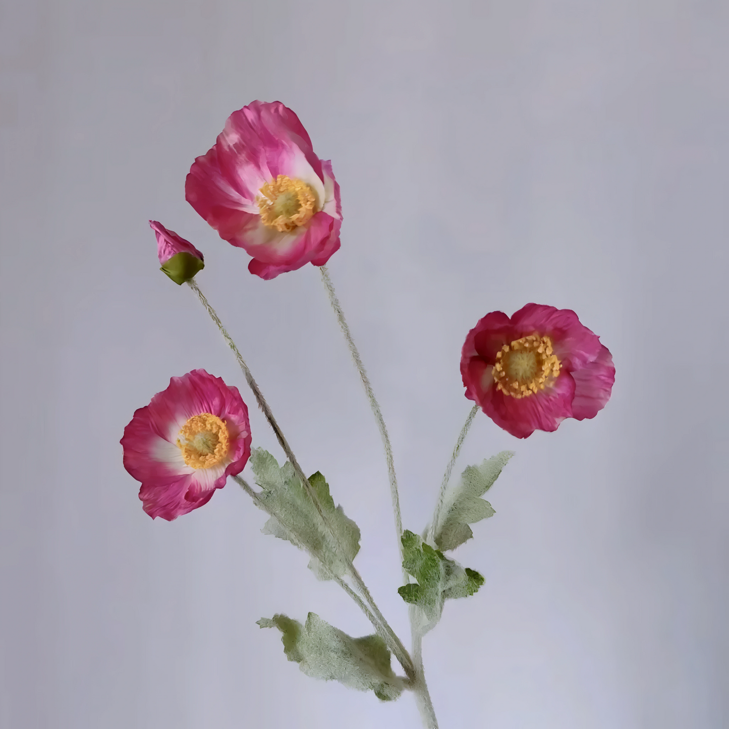 Poppy Silk Flowers