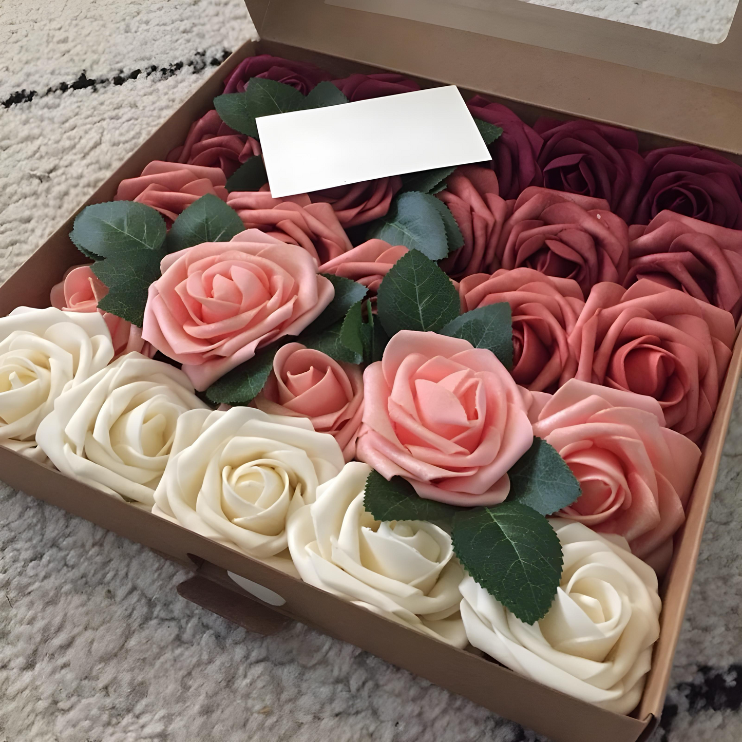 Foam Rose Flowers