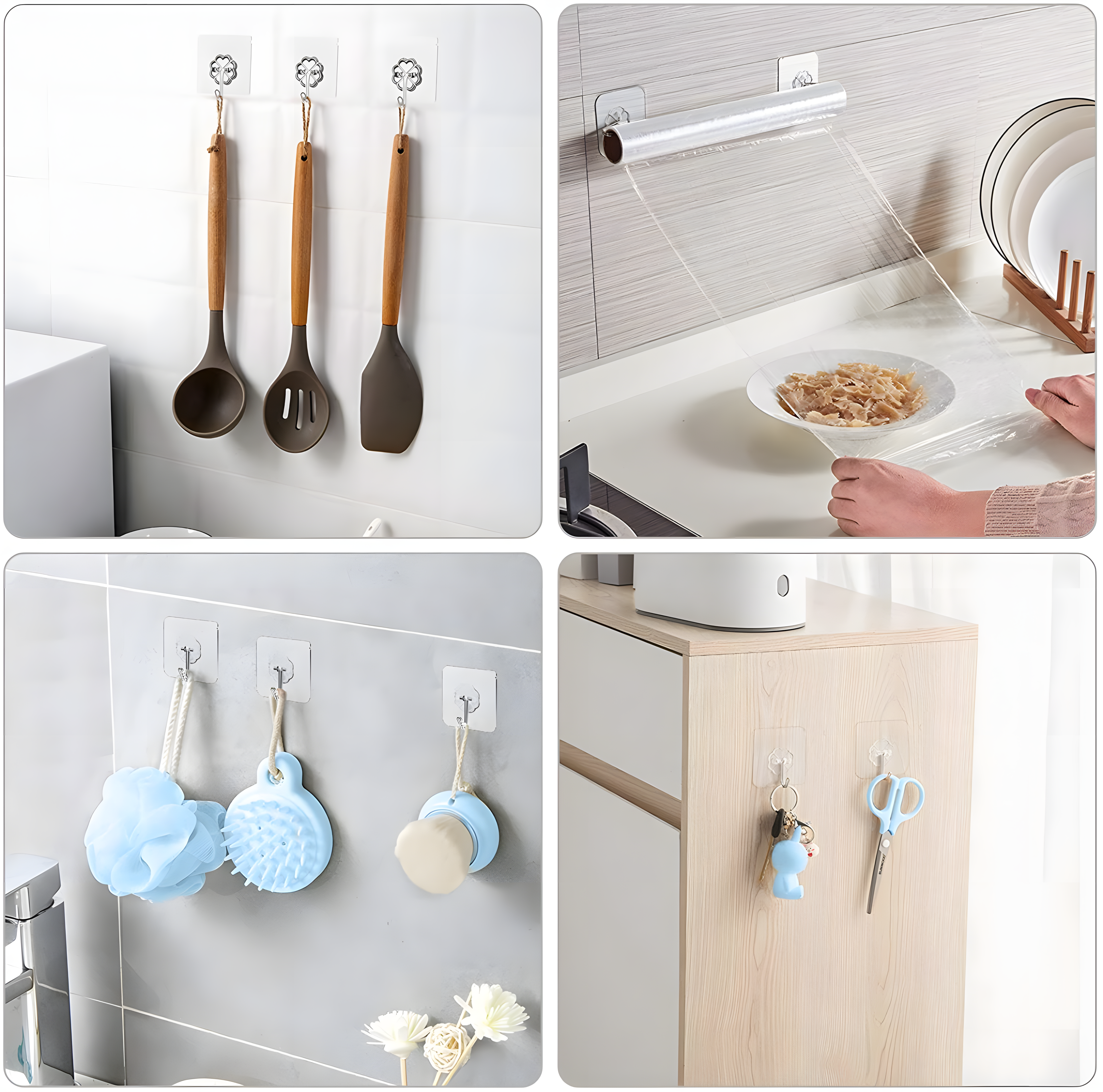 Clear Wall Hooks