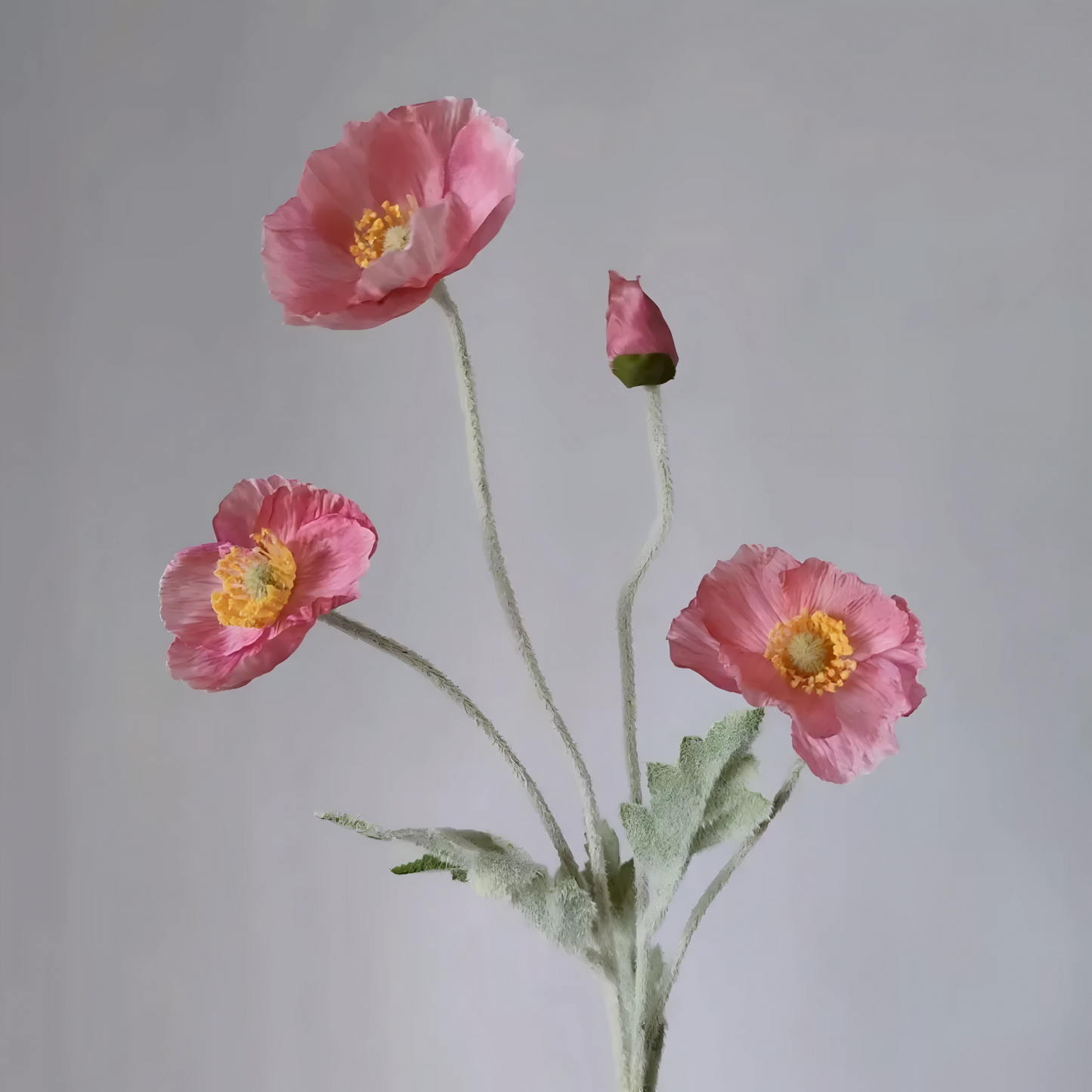 Poppy Silk Flowers