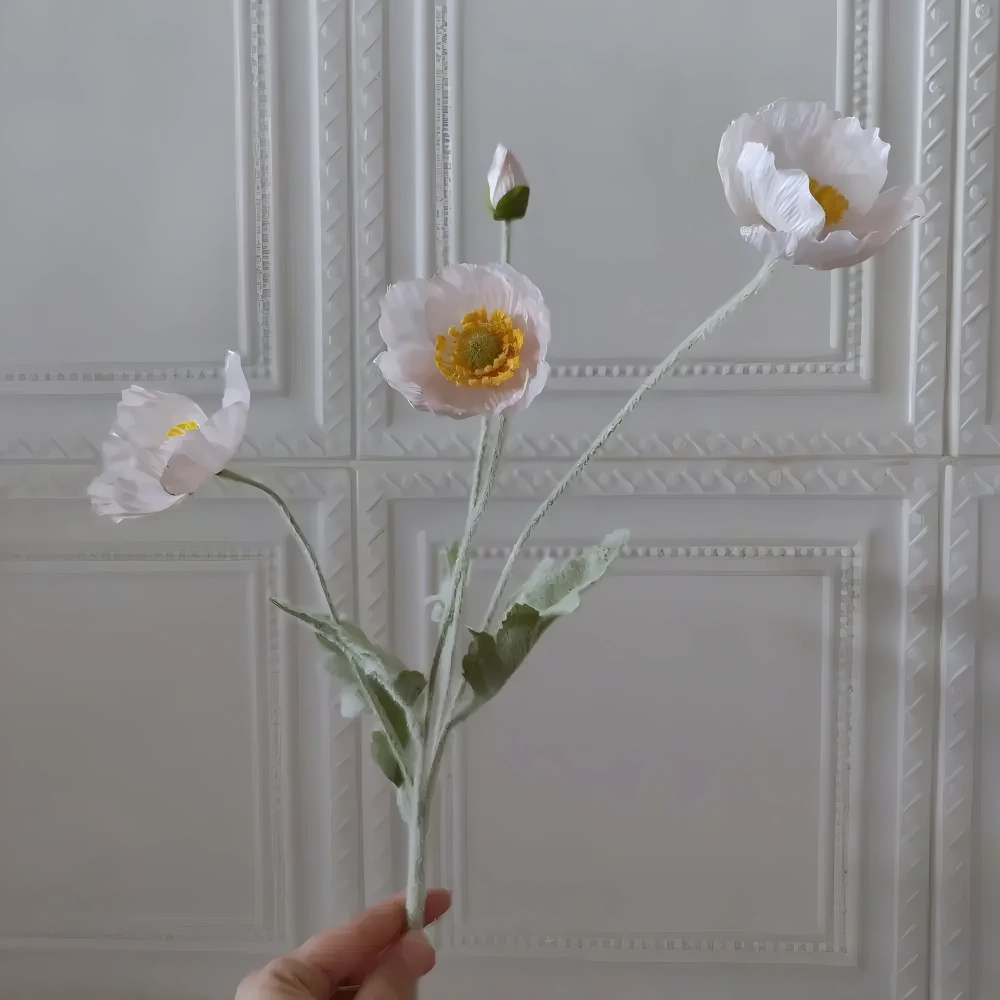 Poppy Silk Flowers