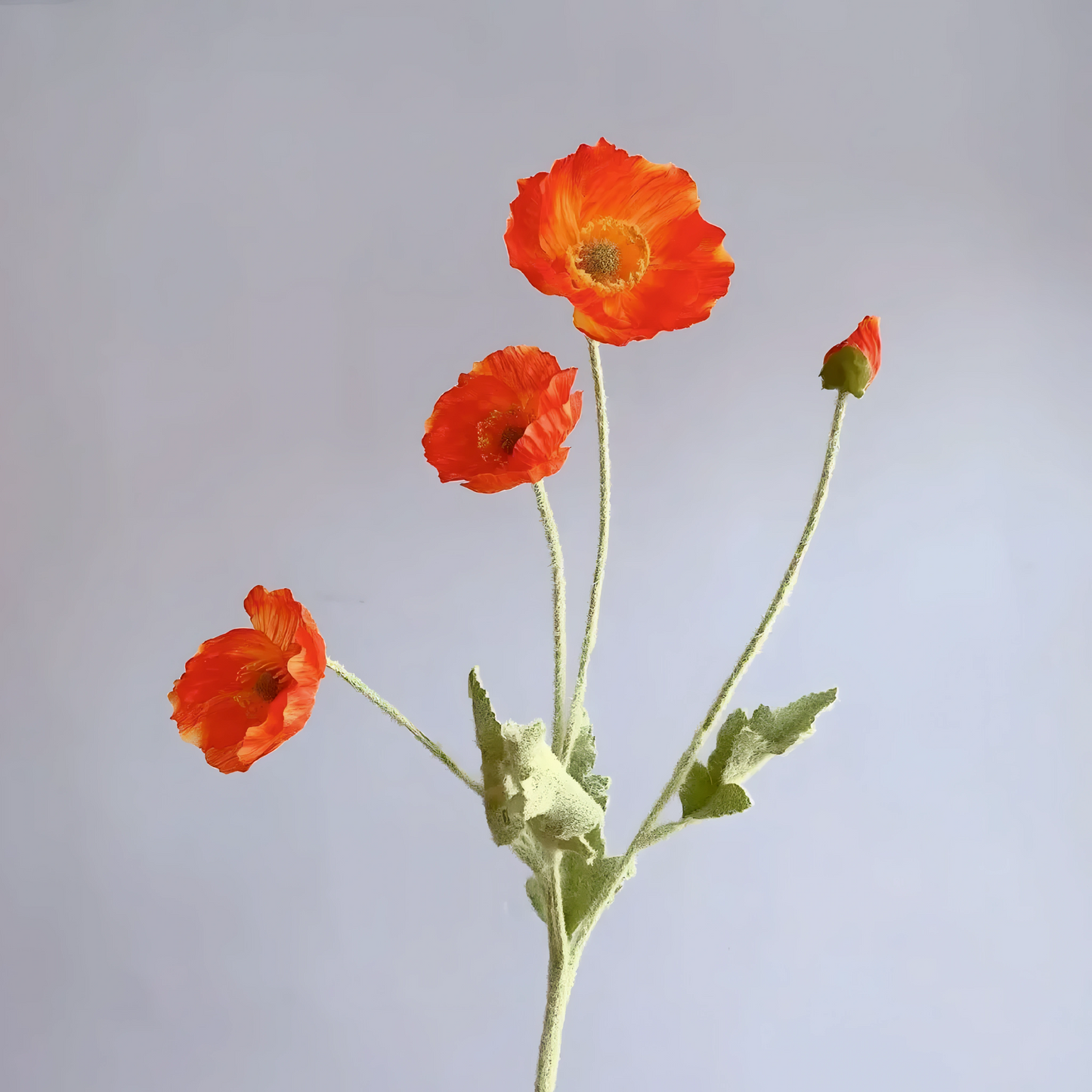 Poppy Silk Flowers