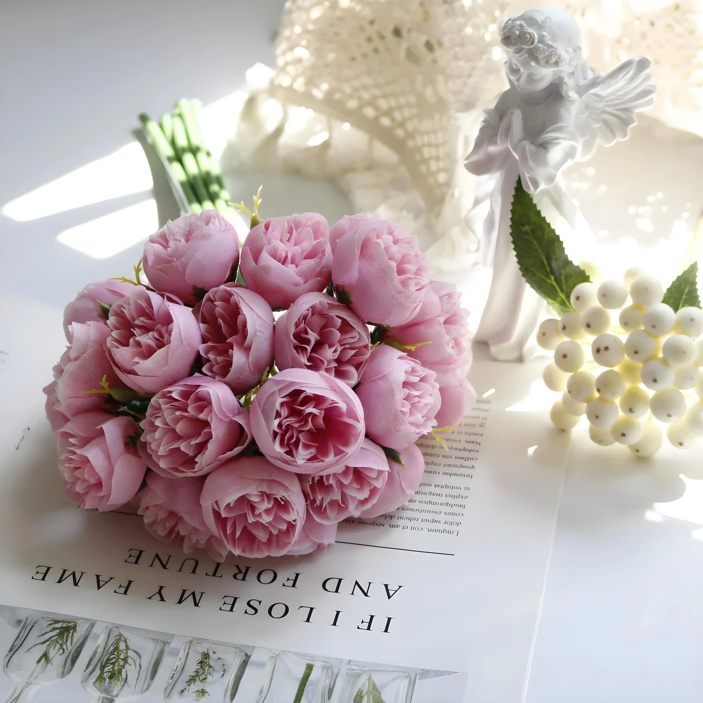 Peony Flowers Bouquet