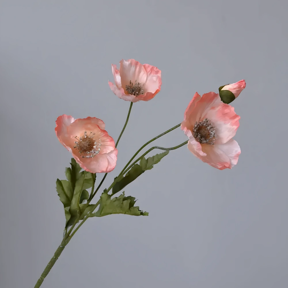 Poppy Silk Flowers