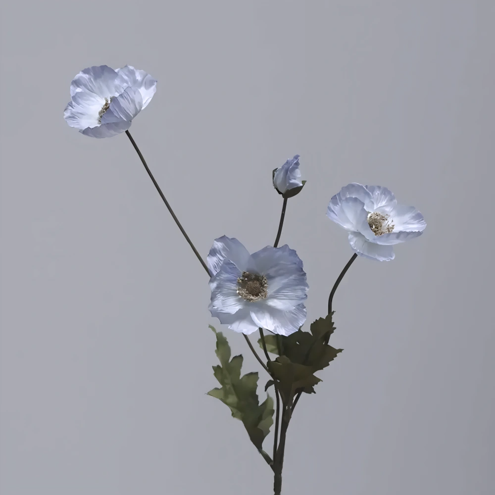 Poppy Silk Flowers