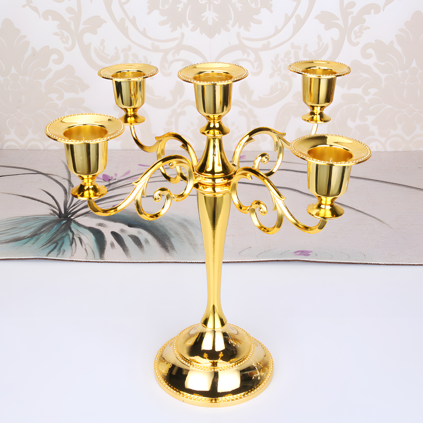 Retro Radiance Candle Stand